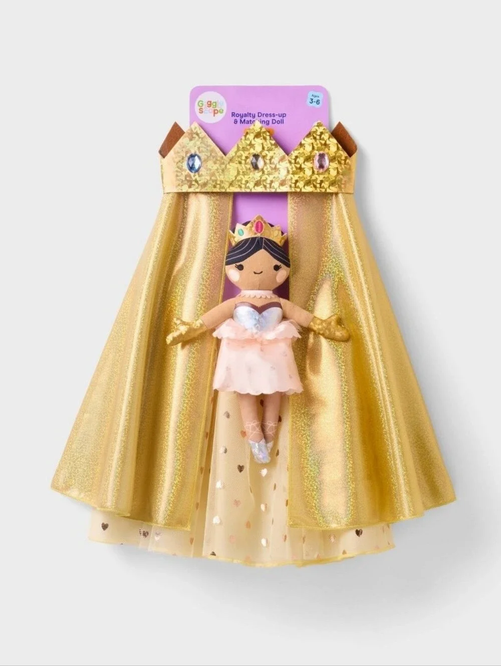 Royal Dress Up Costume w/ Doll